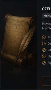 ÖZEL PAKET